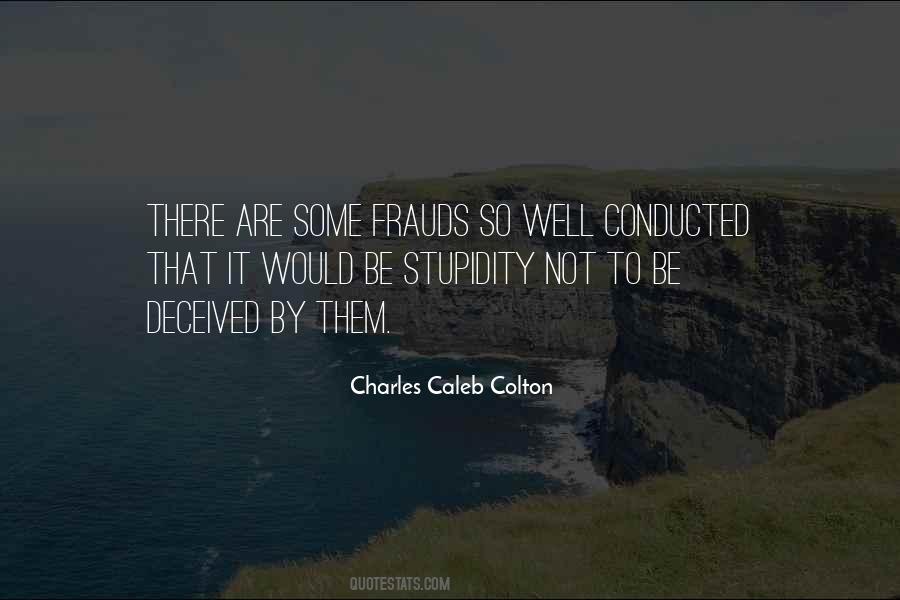 Quotes About Frauds #694835