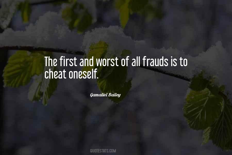 Quotes About Frauds #954383