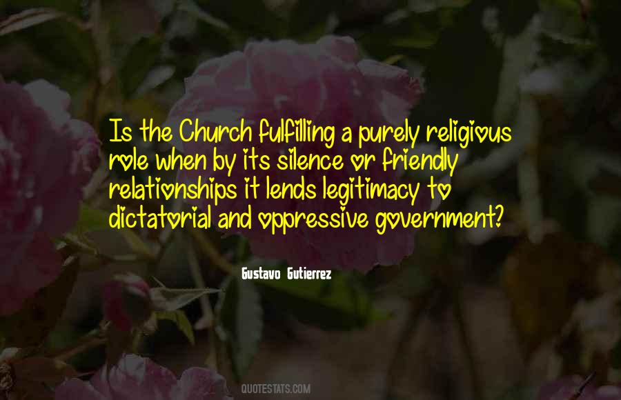 Dictatorial Government Quotes #885830