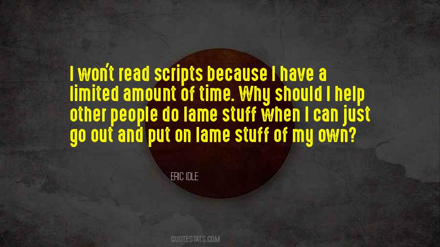 Why Should I Quotes #1424920