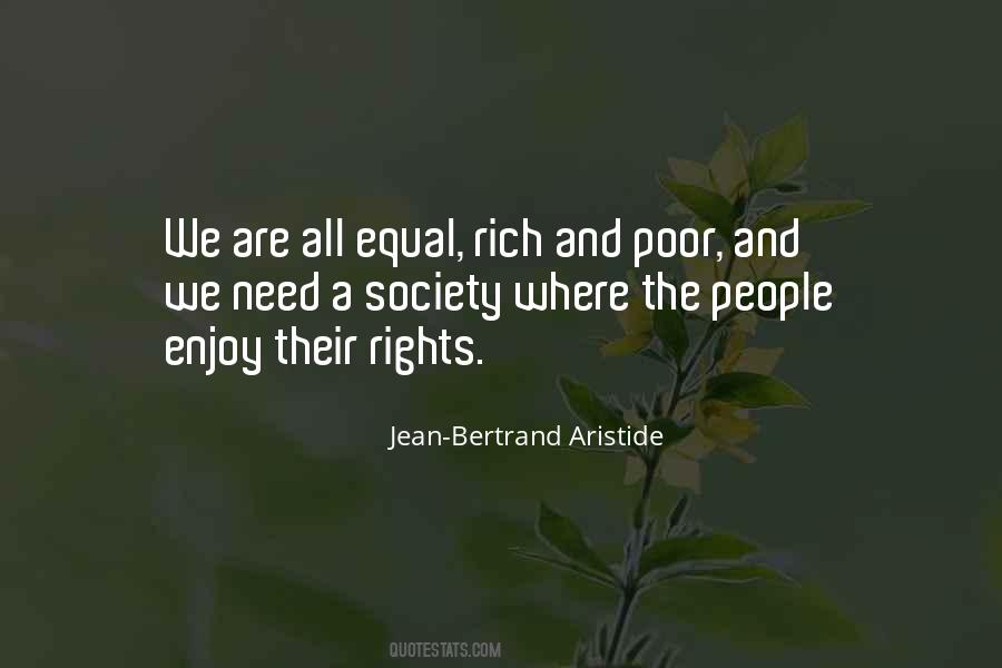 Quotes About Rich People And Poor People #680465