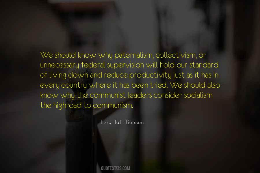 Quotes About Paternalism #1556437