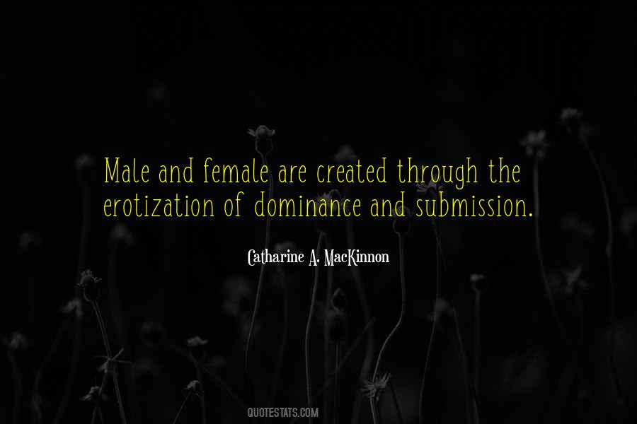 Quotes About Dominance #1274314