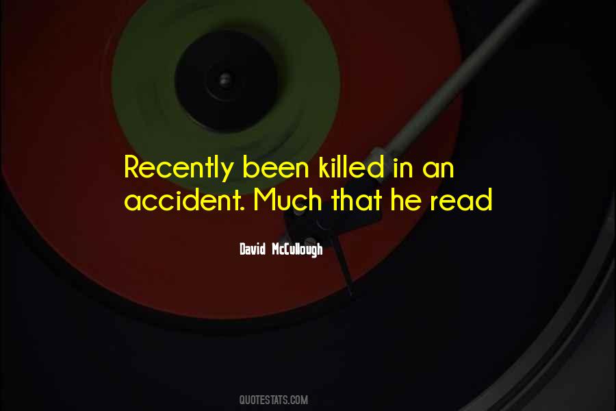 An Accident Quotes #1162152