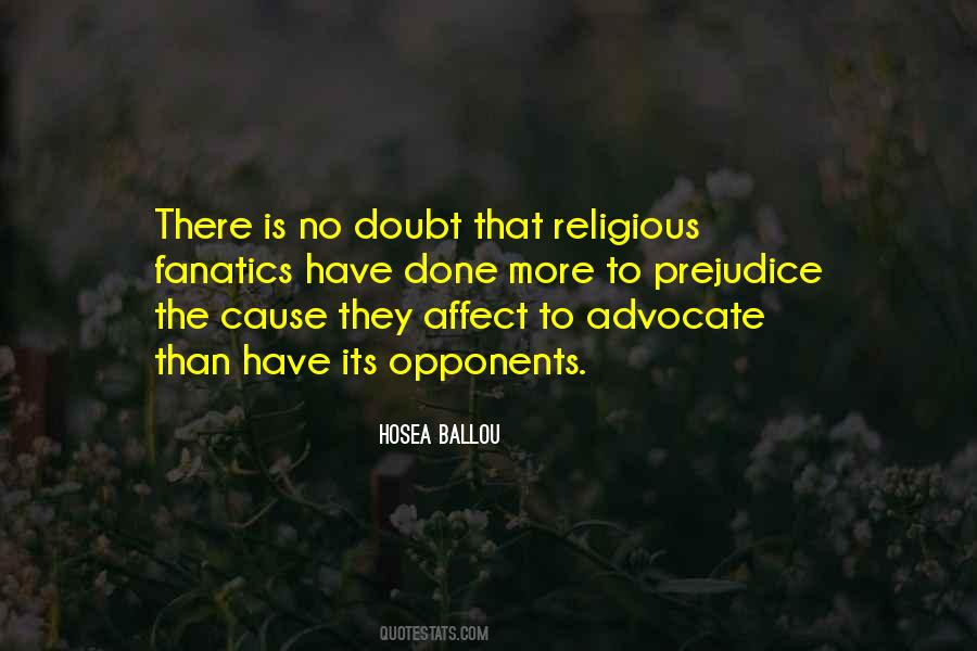 Religious Prejudice Quotes #1835091