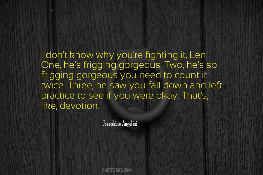 Down For The Count Quotes #496671