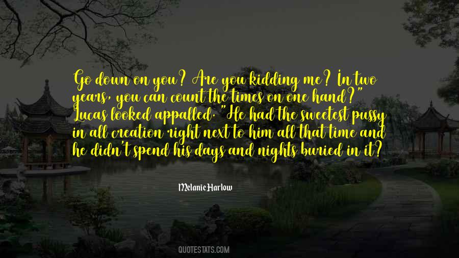 Down For The Count Quotes #983677