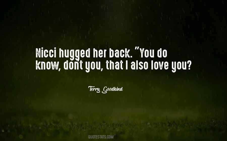 Back You Quotes #1216774