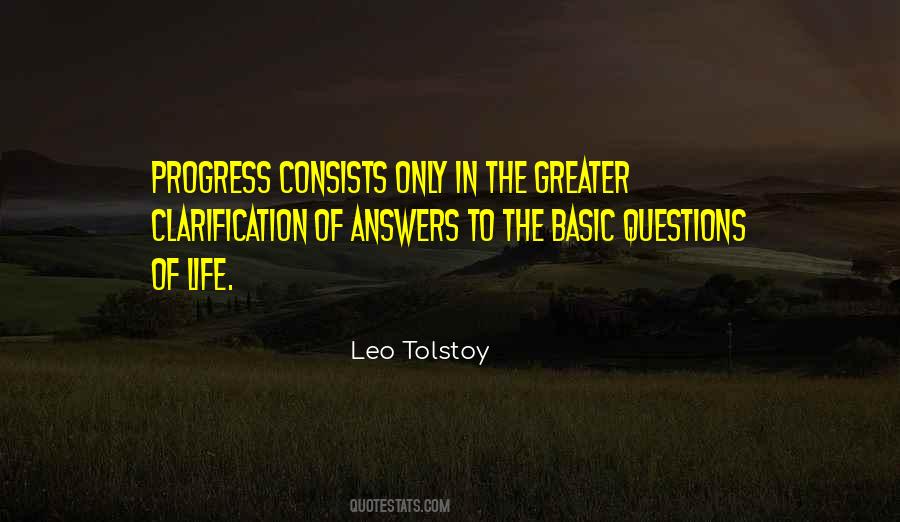 Quotes About Answers To Life #463249