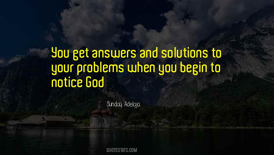 Quotes About Answers To Life #490409
