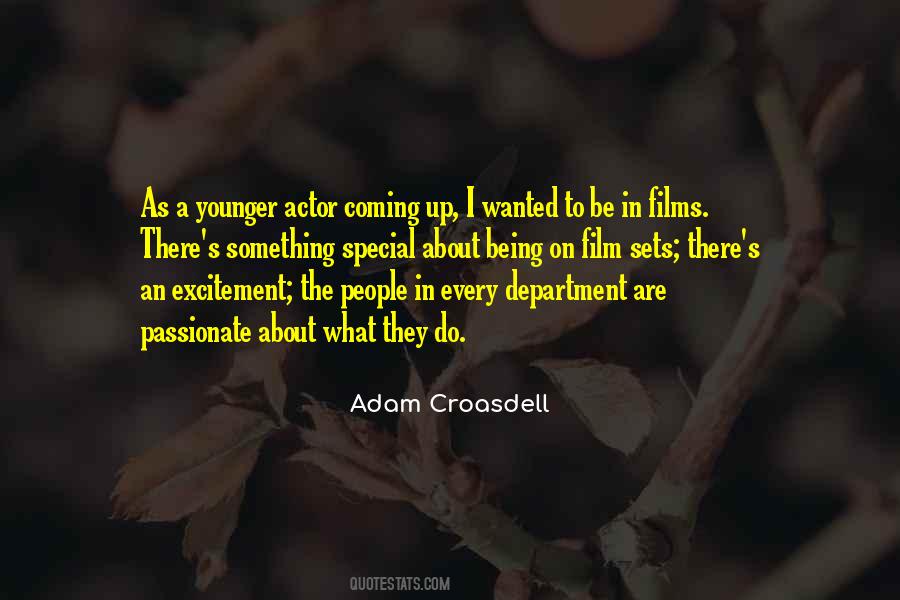Quotes About Film Sets #1248966