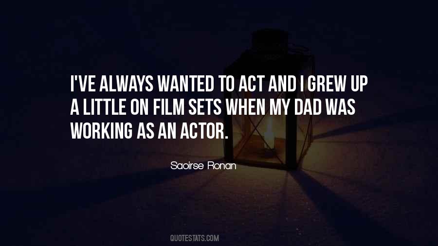 Quotes About Film Sets #198263