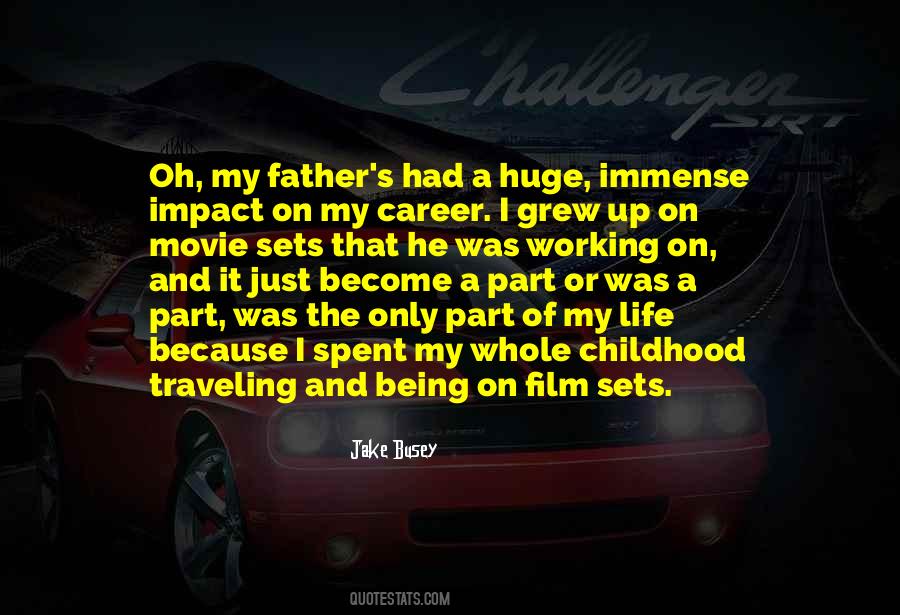 Quotes About Film Sets #357734