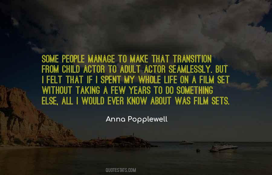 Quotes About Film Sets #717996