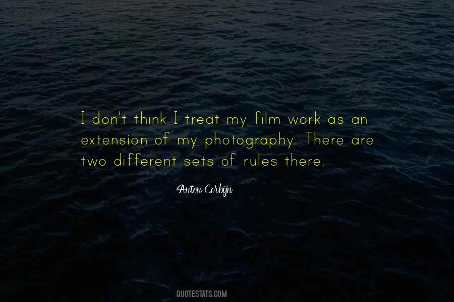 Quotes About Film Sets #819558