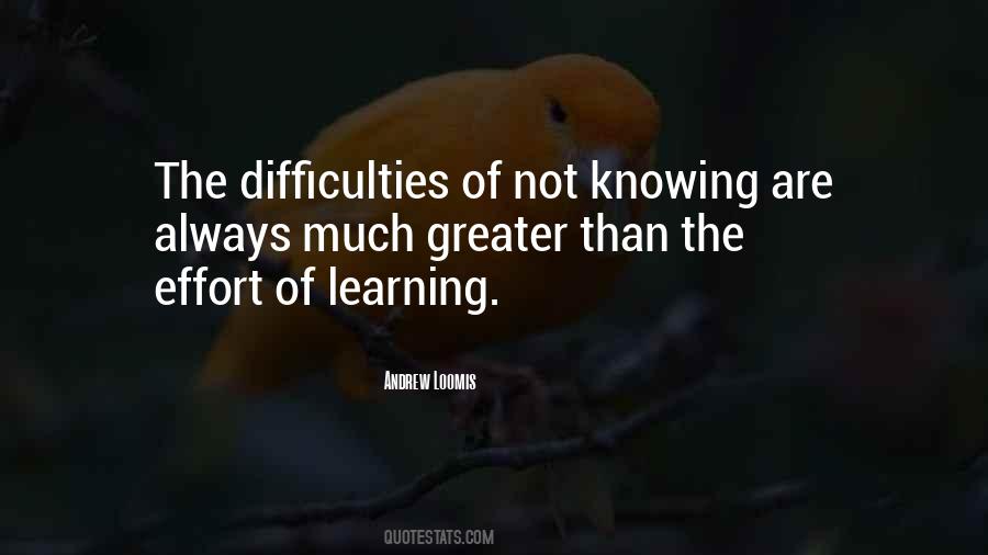 Quotes About Learning Difficulties #1727952