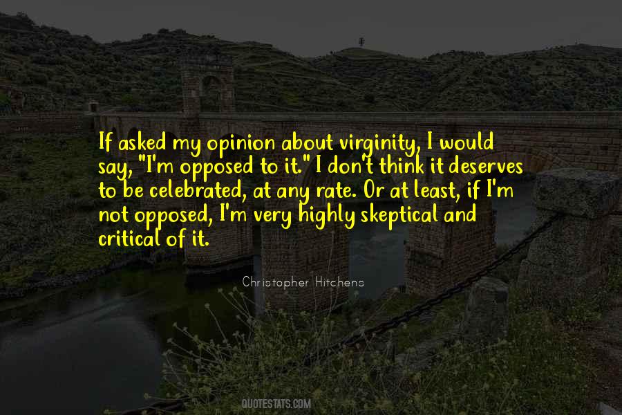 Quotes About Skeptical #926885