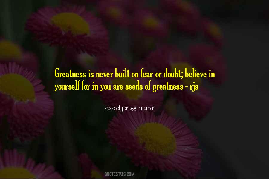 Seeds Of Greatness Quotes #1713273