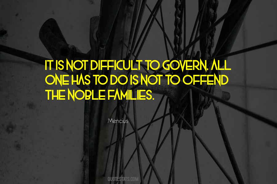 Quotes About Noble Families #850480