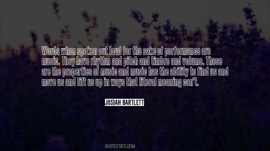 Quotes About Rhythm In Music #270512