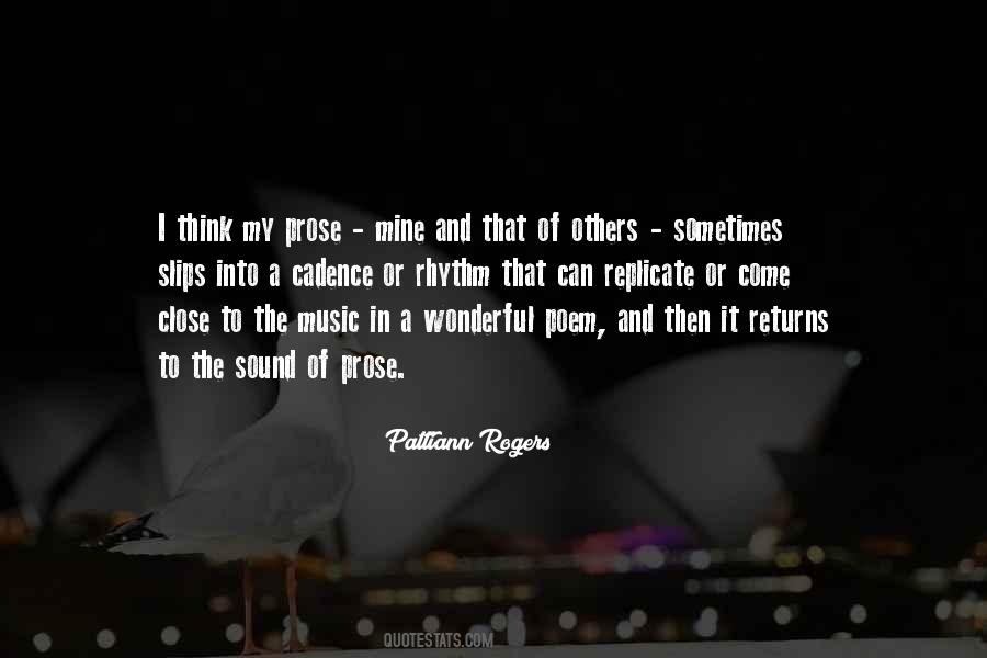 Quotes About Rhythm In Music #351114