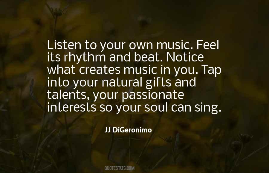 Quotes About Rhythm And Music #155139