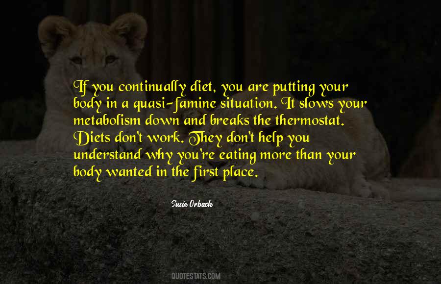 Quotes About Diets #116338