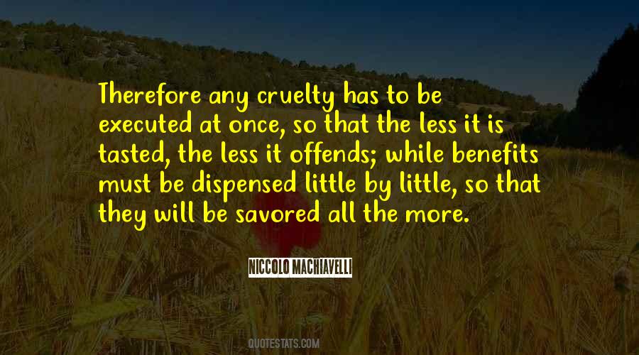 Quotes About Cruelty #1154257