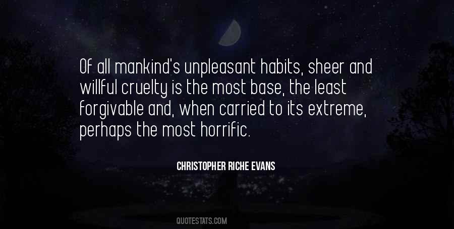 Quotes About Cruelty #1163480