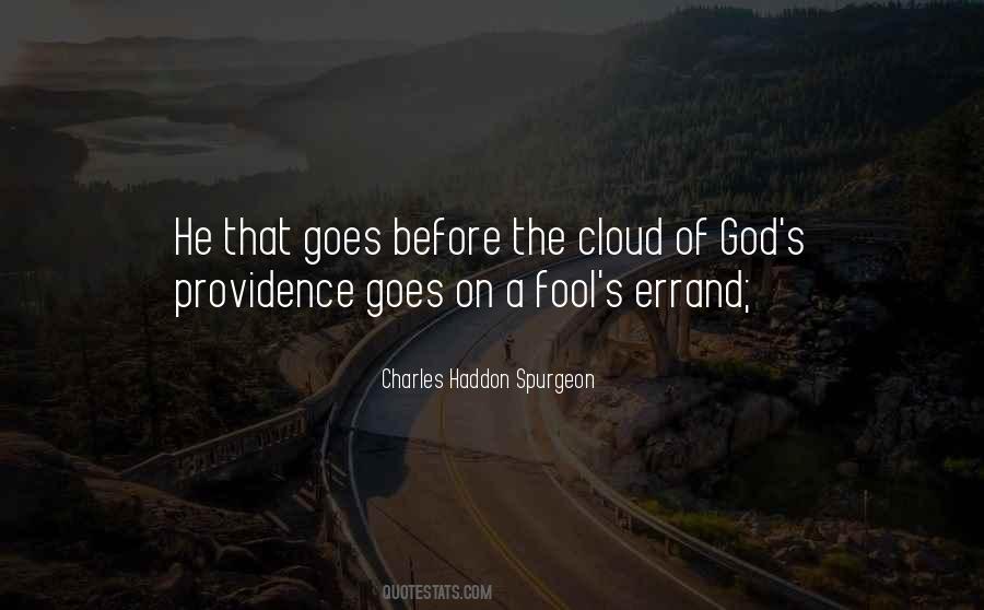 Quotes About God's Providence #1070204