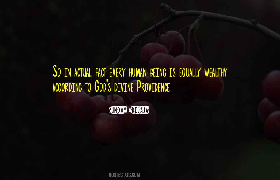 Quotes About God's Providence #332449