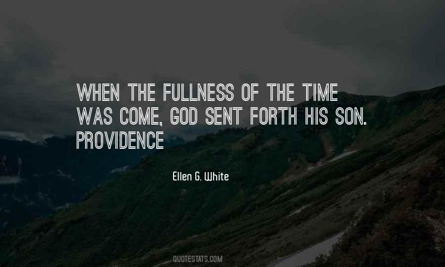 Quotes About God's Providence #527096