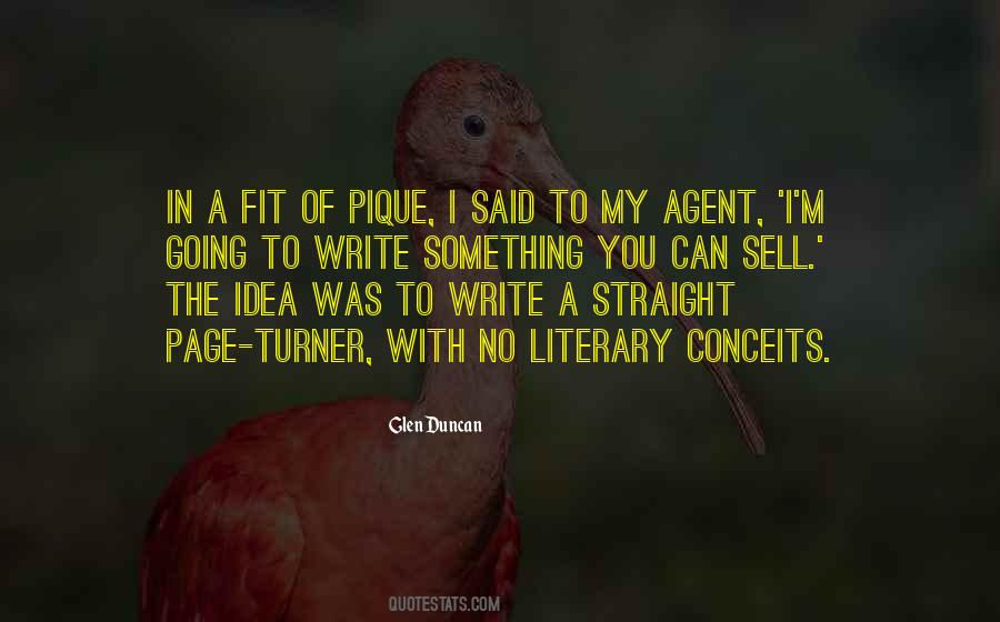 Quotes About Pique #317217