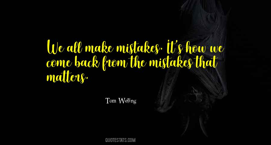 Quotes About We All Make Mistakes #1659680