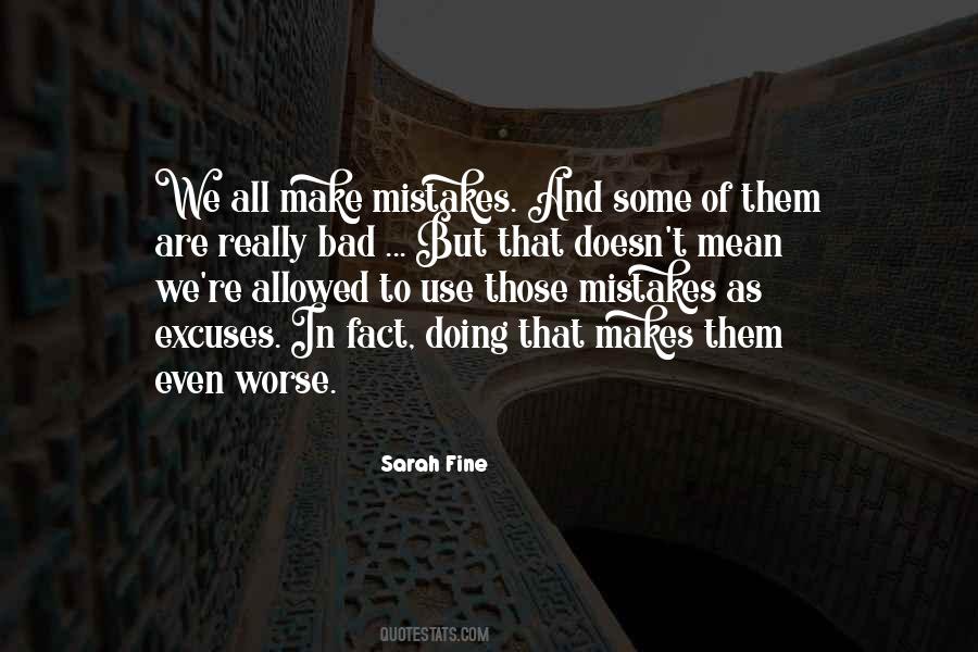 Quotes About We All Make Mistakes #1661993