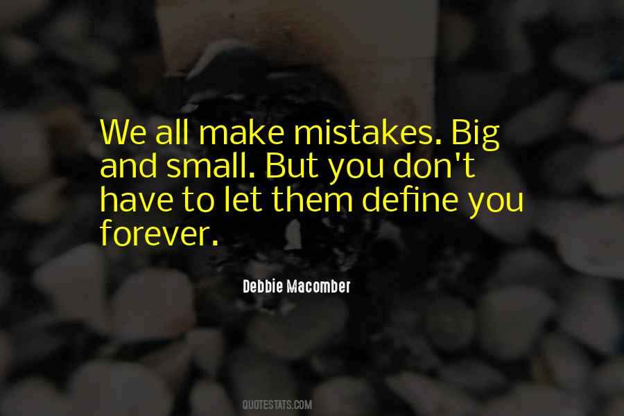 Quotes About We All Make Mistakes #663962