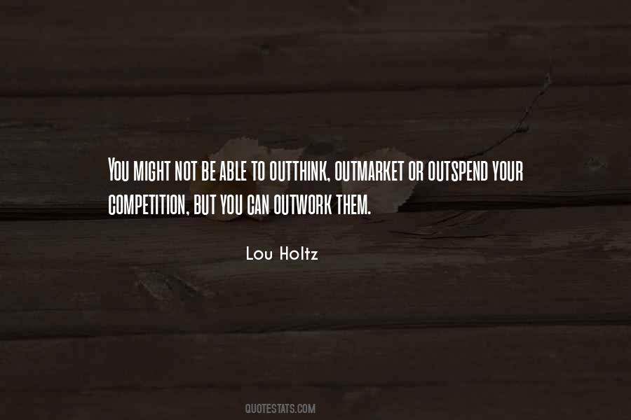 Quotes About Competition In Sports #1436550