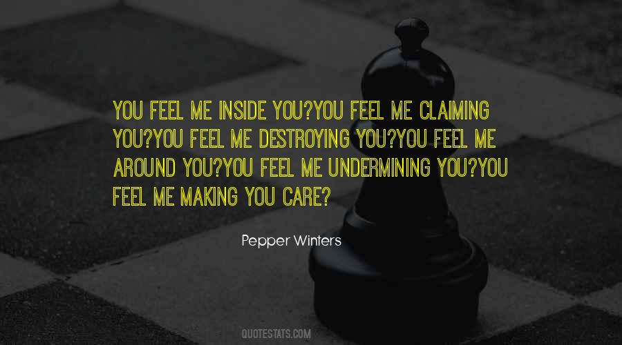 Destroying You Quotes #1585075