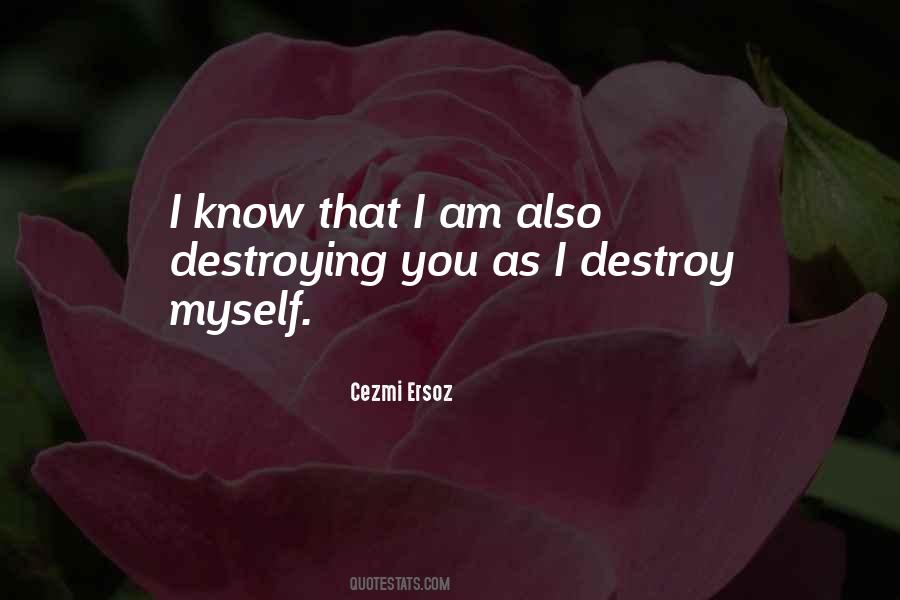 Destroying You Quotes #1804784