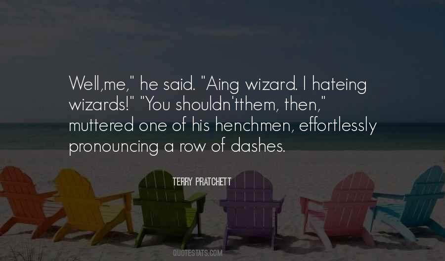 Quotes About Wizards #1239562