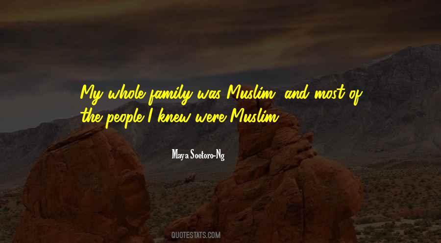 Quotes About Muslim Family #770547