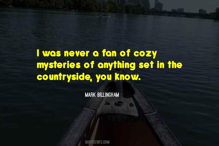 Mysteries Cozy Quotes #96696