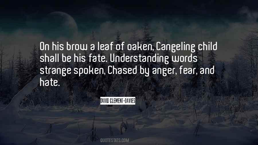 Quotes About Fear And Hate #1023790