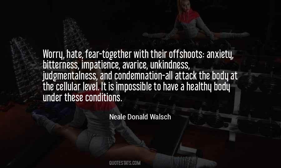 Quotes About Fear And Hate #266960
