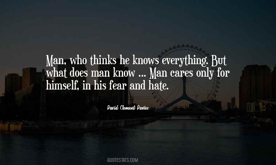 Quotes About Fear And Hate #298586