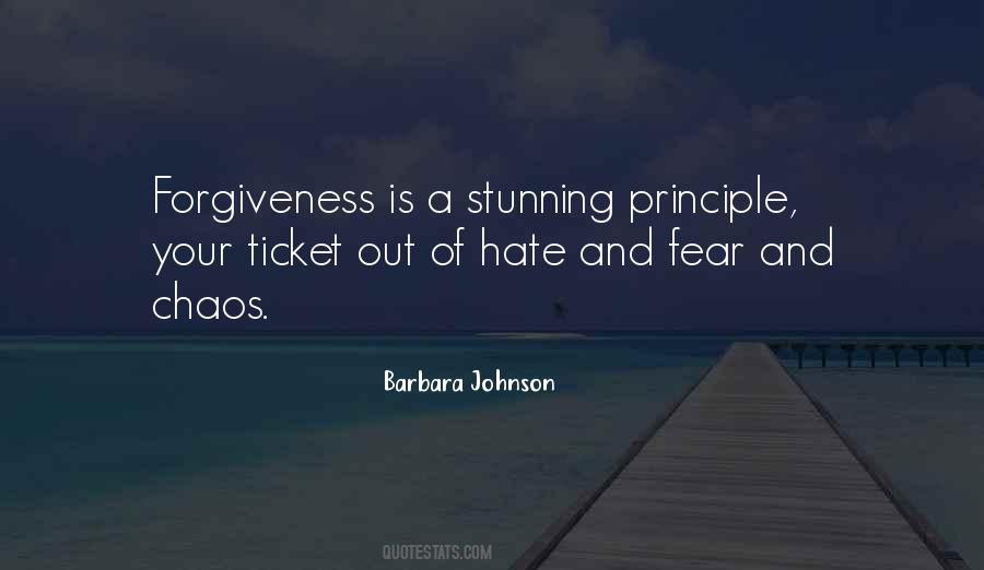 Quotes About Fear And Hate #5746