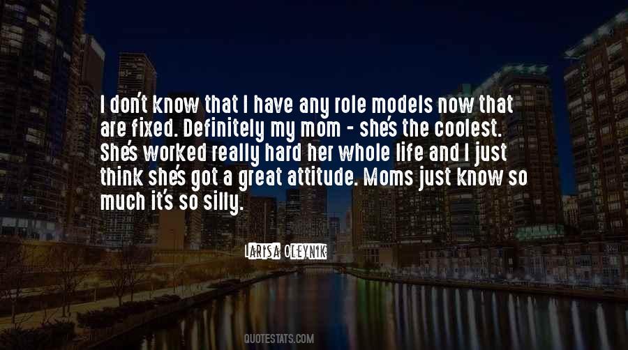 Quotes About Role Models #1094495