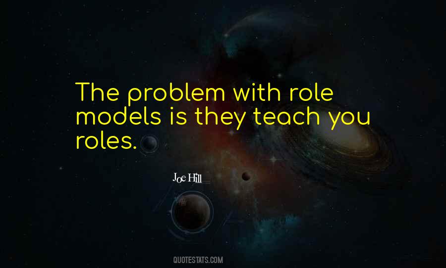 Quotes About Role Models #1505780