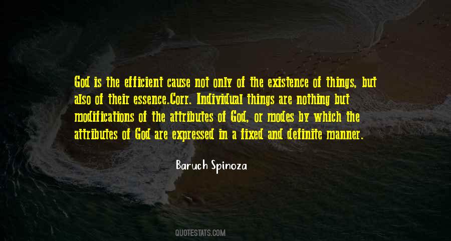 Quotes About Spinoza #100363