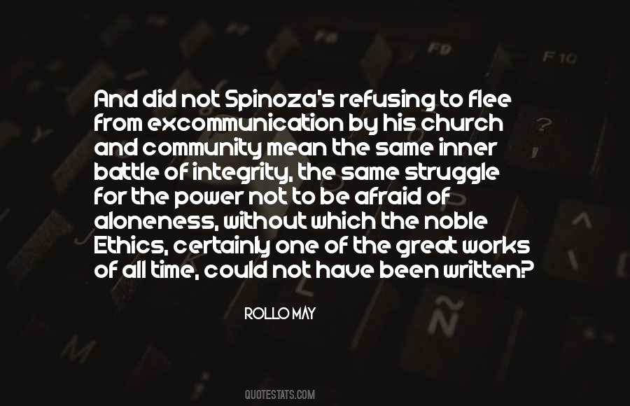 Quotes About Spinoza #1499072